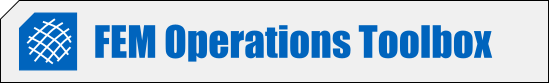 FEM Operations Toolbox